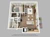 1 Bedroom, 1 Bathroom